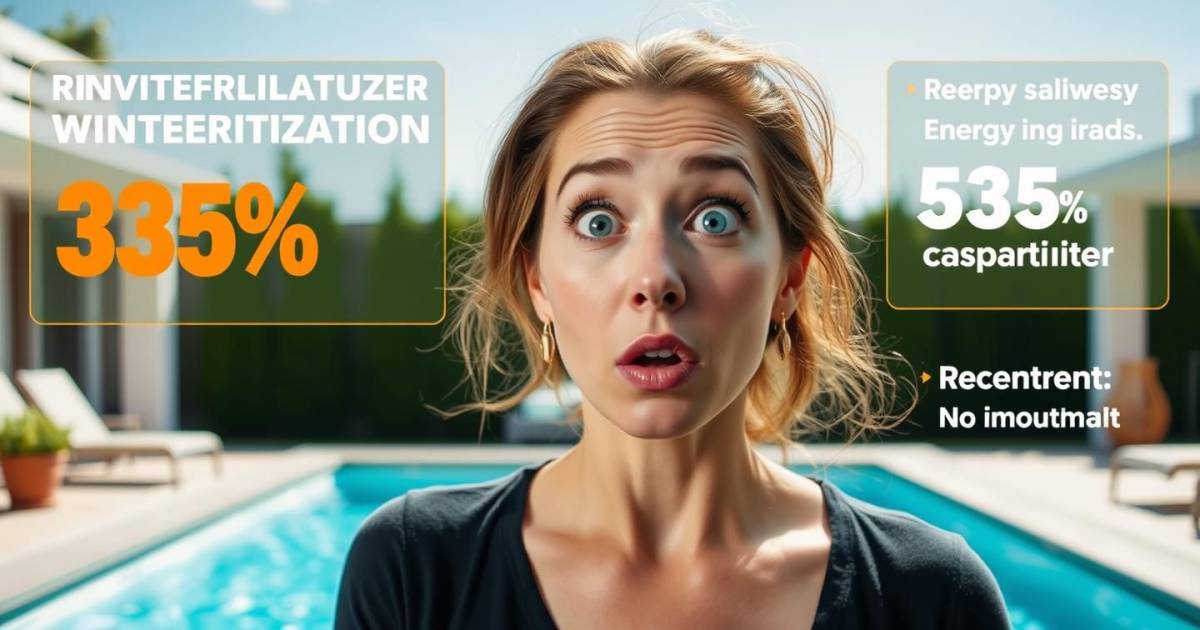 ALERTE : Cette nouvelle méthode révolutionnaire pour hiverner sa piscine fait économiser 78% sur votre facture d'électricité !