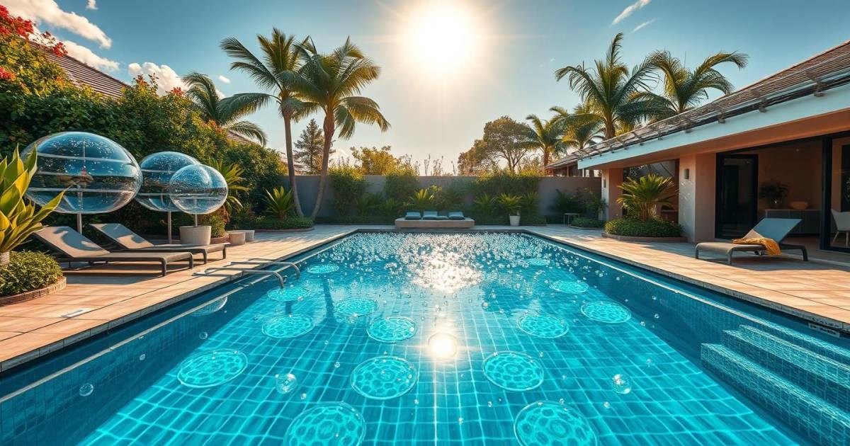 Comment les nouvelles bulles solaires révolutionnent la protection et le chauffage des piscines en 2024