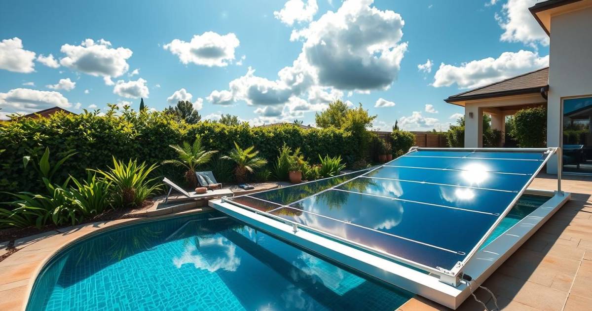 Couverture de piscine solaire : Innovation 2025 pour une eau chaude écologique et économique