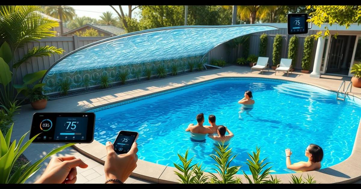 Les couvertures à bulles connectées : La révolution 2025 pour optimiser la température de votre piscine