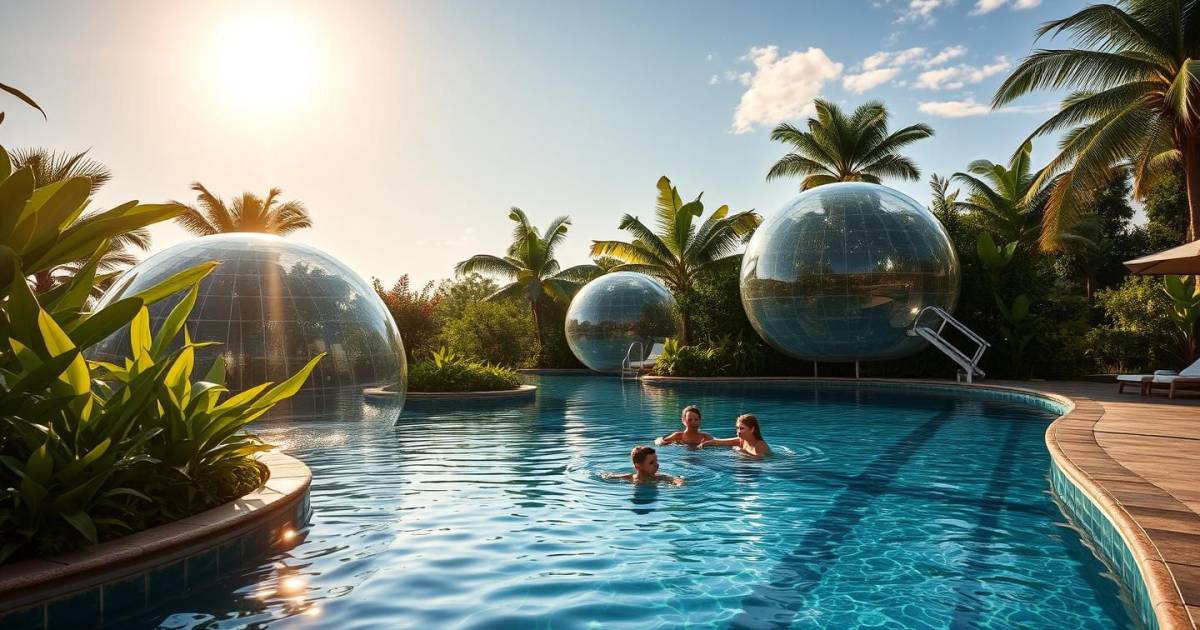 Les nouvelles bulles solaires connectées pour piscines : La révolution écologique 2025 qui transforme votre baignade